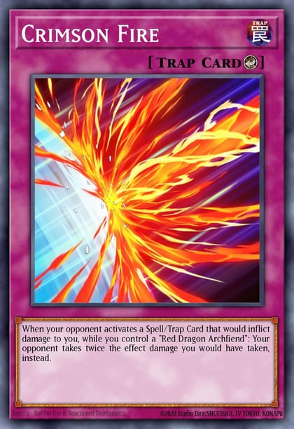 Crimson Fire, Legendary Collection 5D's LC5D-EN080