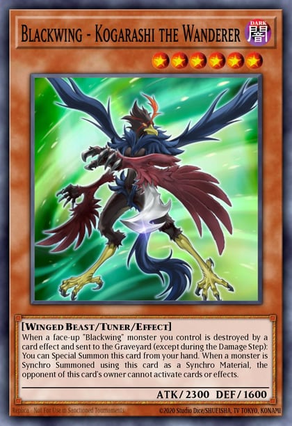 Blackwing - Kogarashi the Wanderer, Legendary Collection 5D's LC5D-EN129