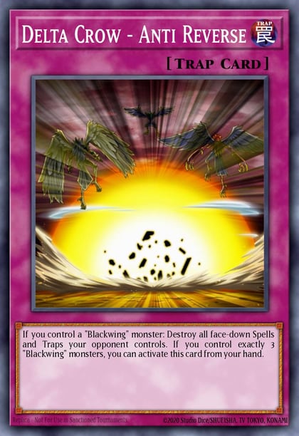 Delta Crow - Anti Reverse, Legendary Collection 5D's LC5D-EN140