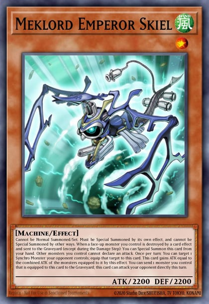 Meklord Emperor Skiel, Legendary Collection 5D's LC5D-EN167