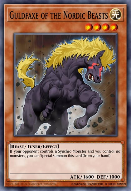 Guldfaxe of the Nordic Beasts, Legendary Collection 5D's LC5D-EN178