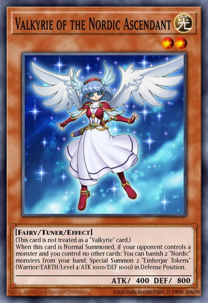Valkyrie of the Nordic Ascendant, Legendary Collection 5D's LC5D-EN184