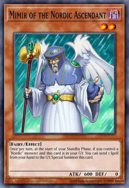 Mimir of the Nordic Ascendant, Legendary Collection 5D's LC5D-EN185