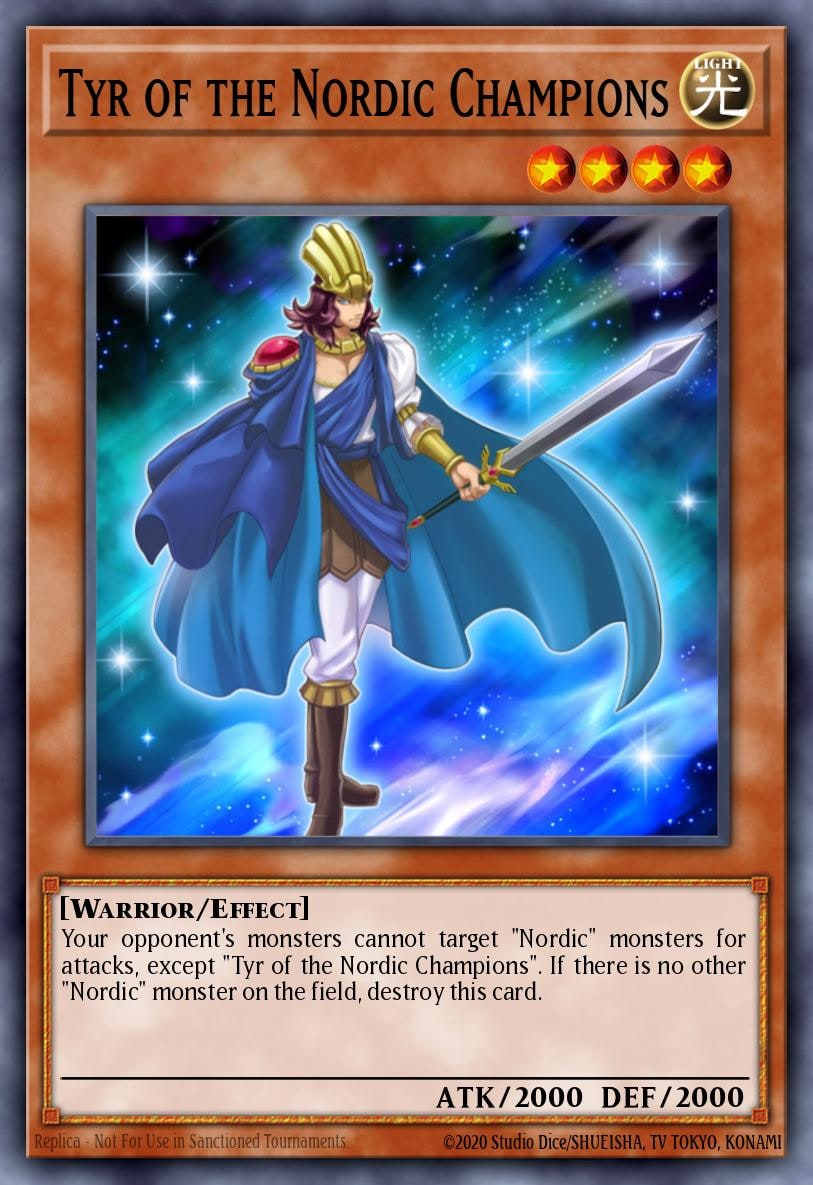 Tyr of the Nordic Champions, Legendary Collection 5D's LC5D-EN186