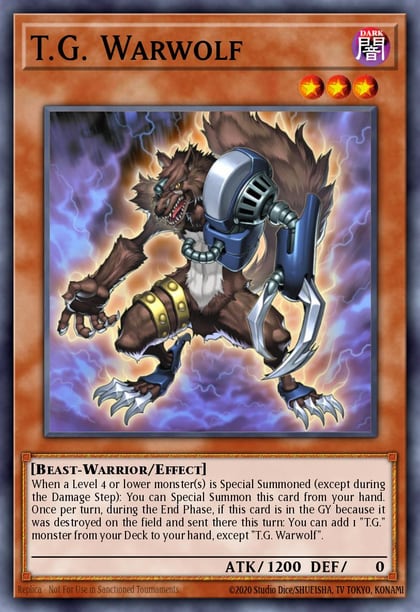 T.G. Warwolf, Legendary Collection 5D's LC5D-EN209