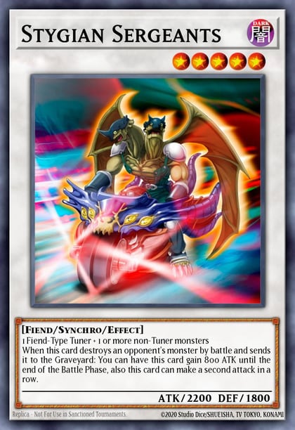 Stygian Sergeants, Legendary Collection 5D's LC5D-EN243