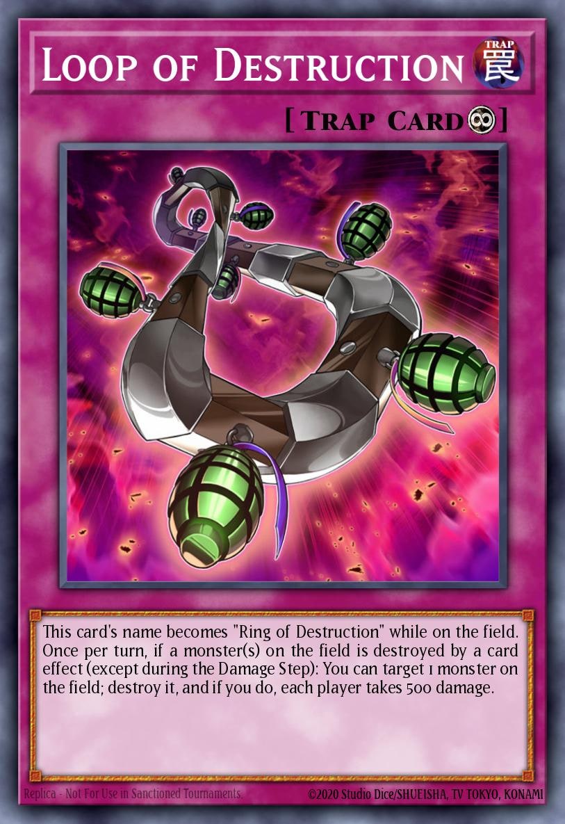 Loop of Destruction (Ultra Rare), Legendary Collection Kaiba LC06-EN005