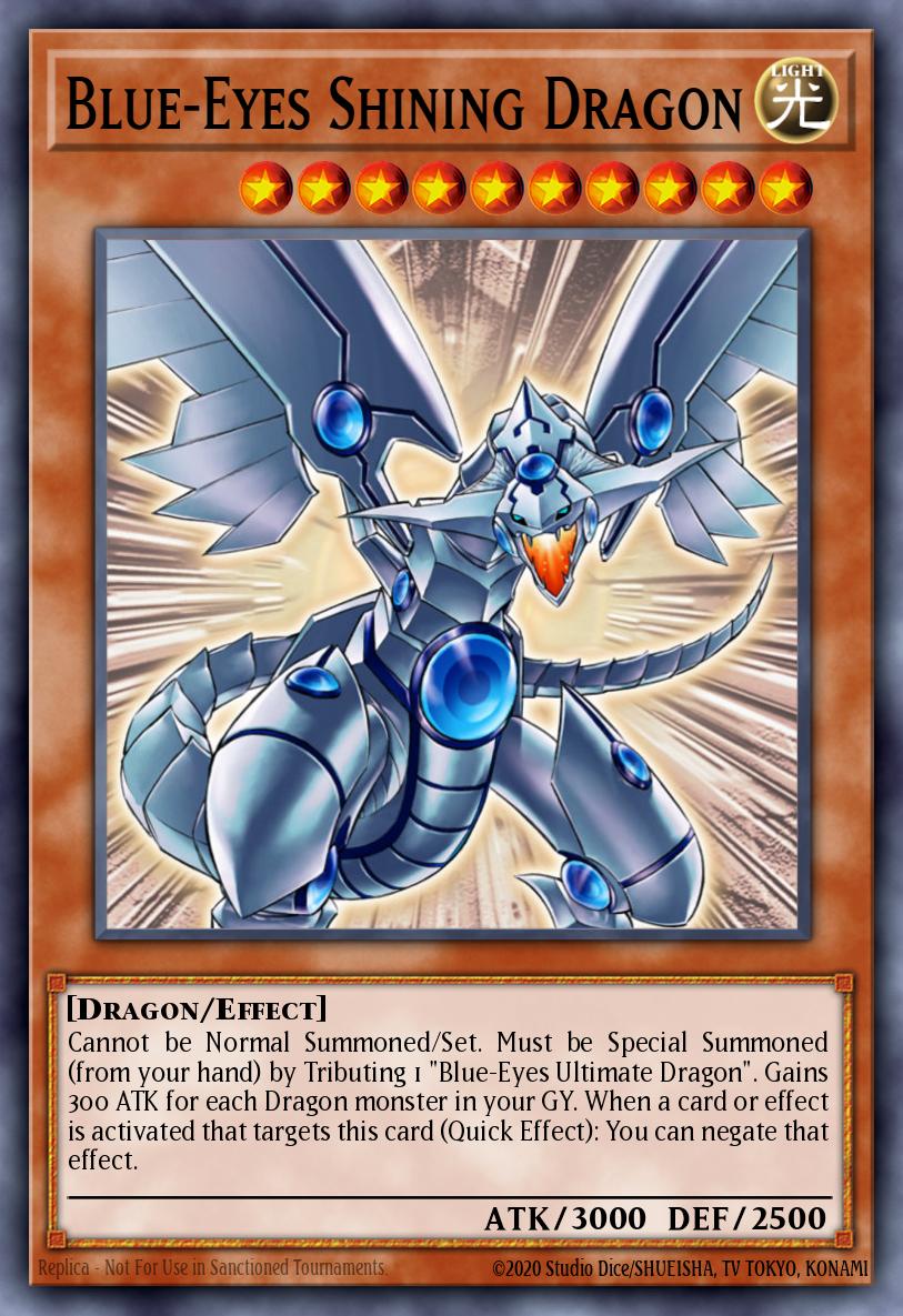 Blue-Eyes Shining Dragon, Legendary Collection Kaiba (2020 Date Reprint) LCKC-EN008