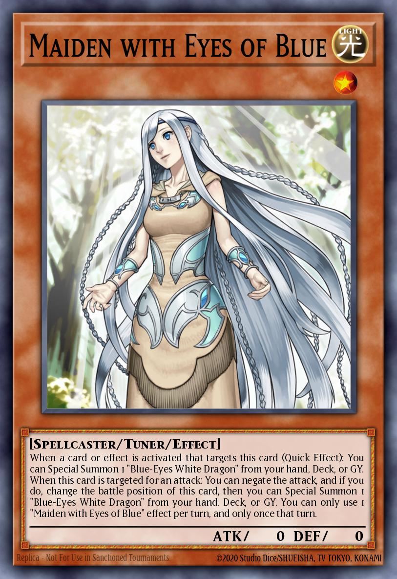 Maiden with Eyes of Blue, Legendary Collection Kaiba (2020 Date Reprint) LCKC-EN012