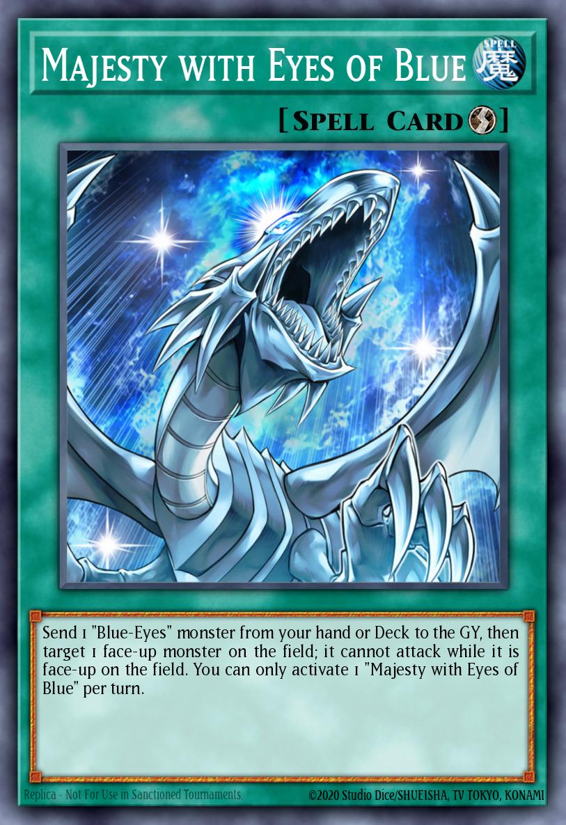Majesty with Eyes of Blue, Legendary Collection Kaiba (2020 Date Reprint) LCKC-EN031