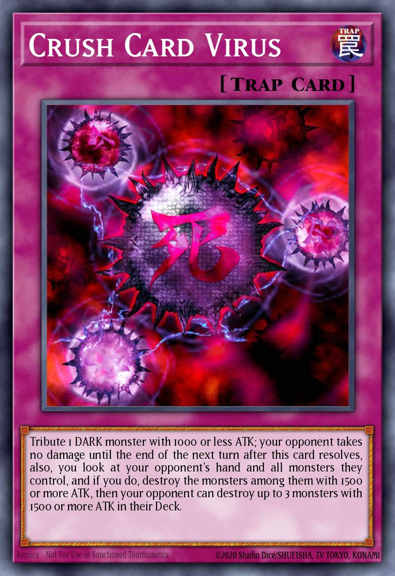 Crush Card Virus (Version 1), Legendary Collection Kaiba (2020 Date Reprint) LCKC-EN046
