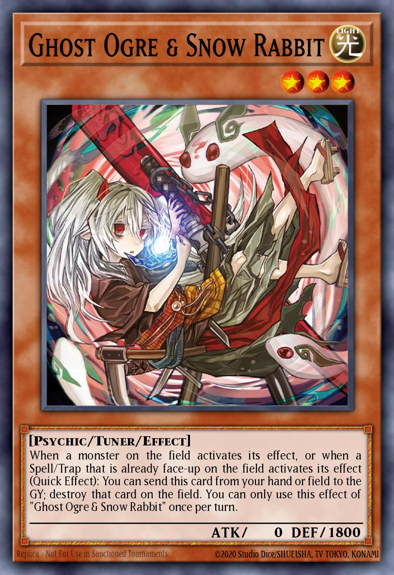 Ghost Ogre & Snow Rabbit, Legendary Collection Kaiba (2020 Date Reprint) LCKC-EN078