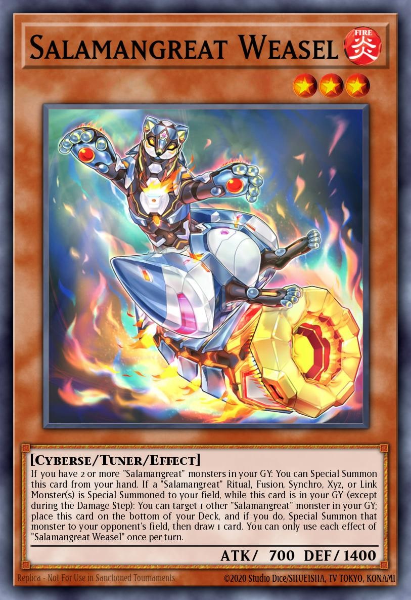 Salamangreat Weasel, Legendary Duelists: Soulburning Volcano LD10-EN002