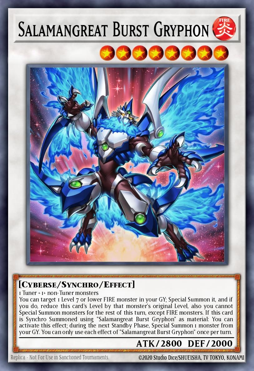 Salamangreat Burst Gryphon, Legendary Duelists: Soulburning Volcano LD10-EN004