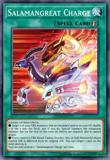 Salamangreat Charge, Legendary Duelists: Soulburning Volcano LD10-EN006