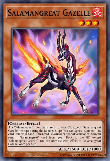 Salamangreat Gazelle, Legendary Duelists: Soulburning Volcano LD10-EN008