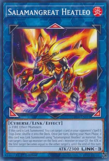 Salamangreat Heatleo, Legendary Duelists: Soulburning Volcano LD10-EN011