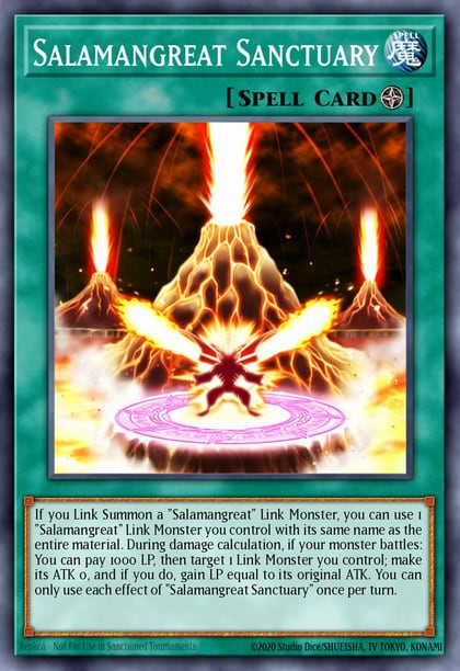 Salamangreat Sanctuary, Legendary Duelists: Soulburning Volcano LD10-EN013