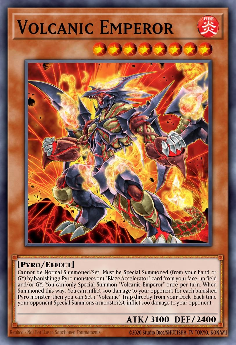 Volcanic Emperor, Legendary Duelists: Soulburning Volcano LD10-EN018