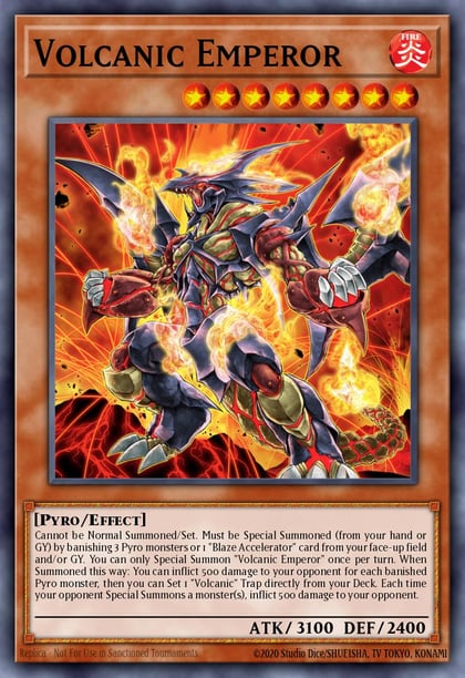 Volcanic Emperor, Legendary Duelists: Soulburning Volcano LD10-EN018