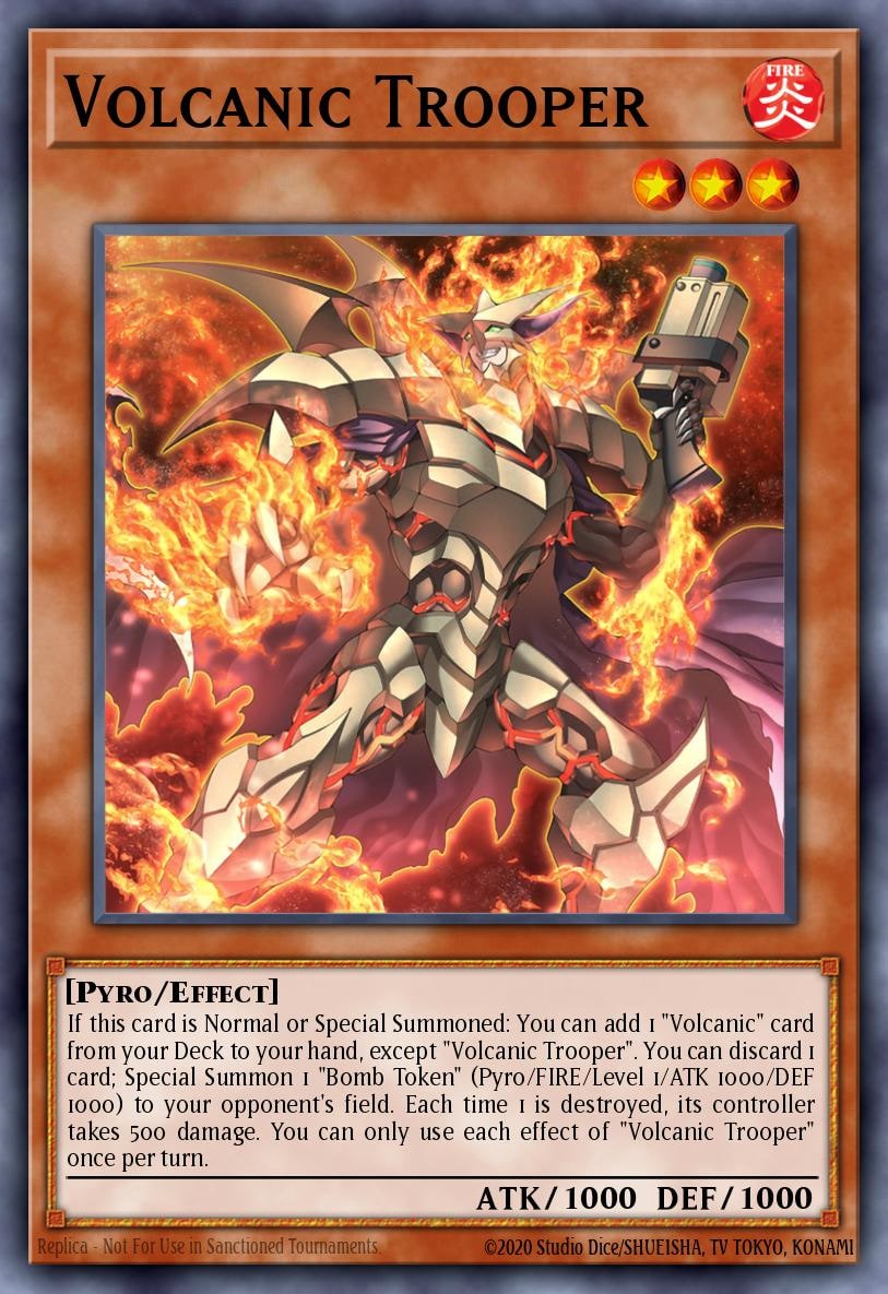 Volcanic Trooper, Legendary Duelists: Soulburning Volcano LD10-EN019