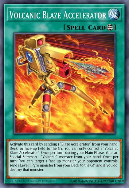 Volcanic Blaze Accelerator, Legendary Duelists: Soulburning Volcano LD10-EN021