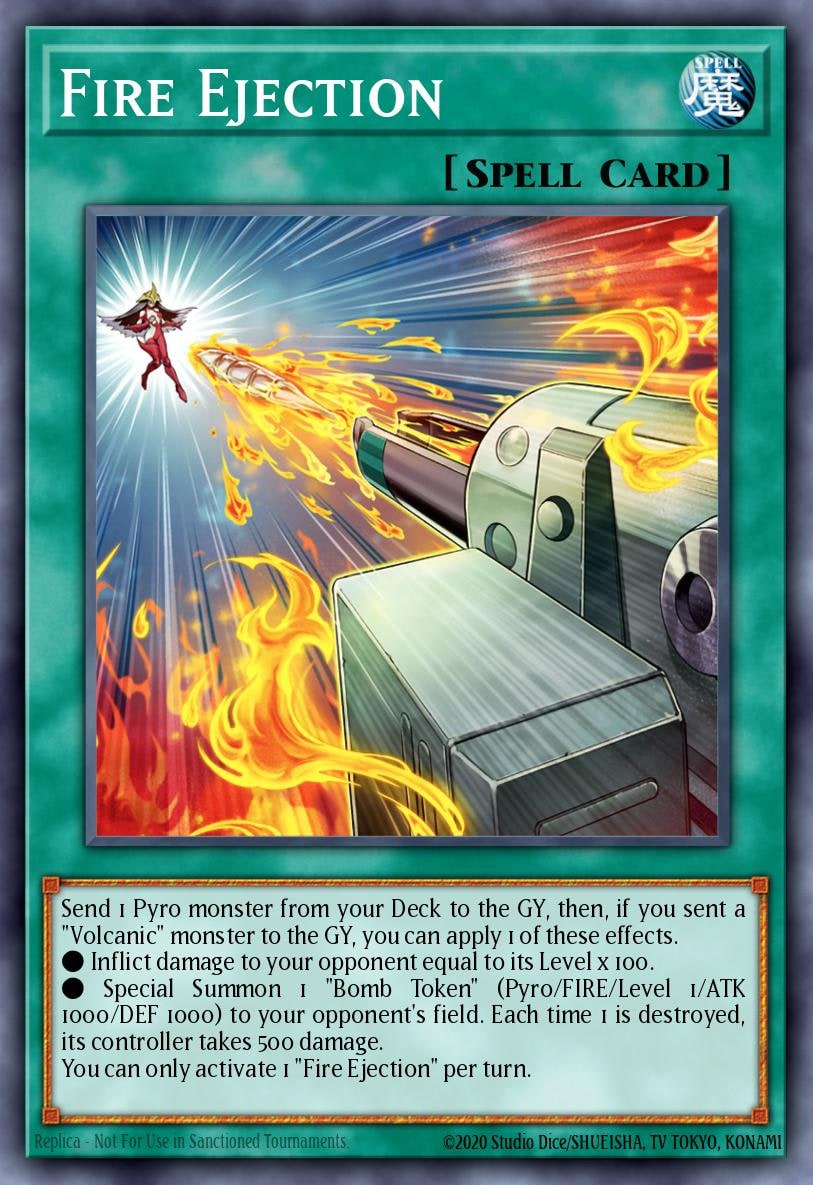 Fire Ejection, Legendary Duelists: Soulburning Volcano LD10-EN022