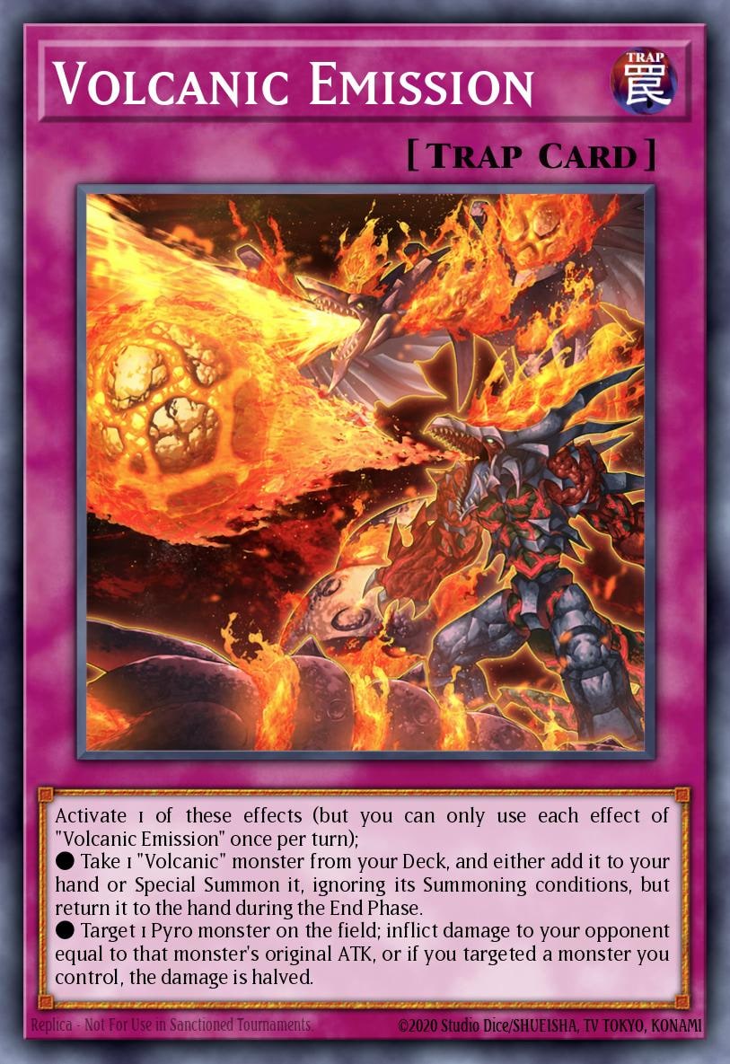 Volcanic Emission, Legendary Duelists: Soulburning Volcano LD10-EN023