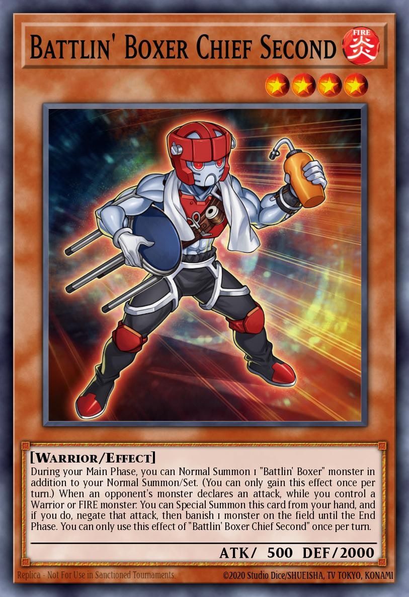 Battlin' Boxer Chief Second, Legendary Duelists: Soulburning Volcano LD10-EN033