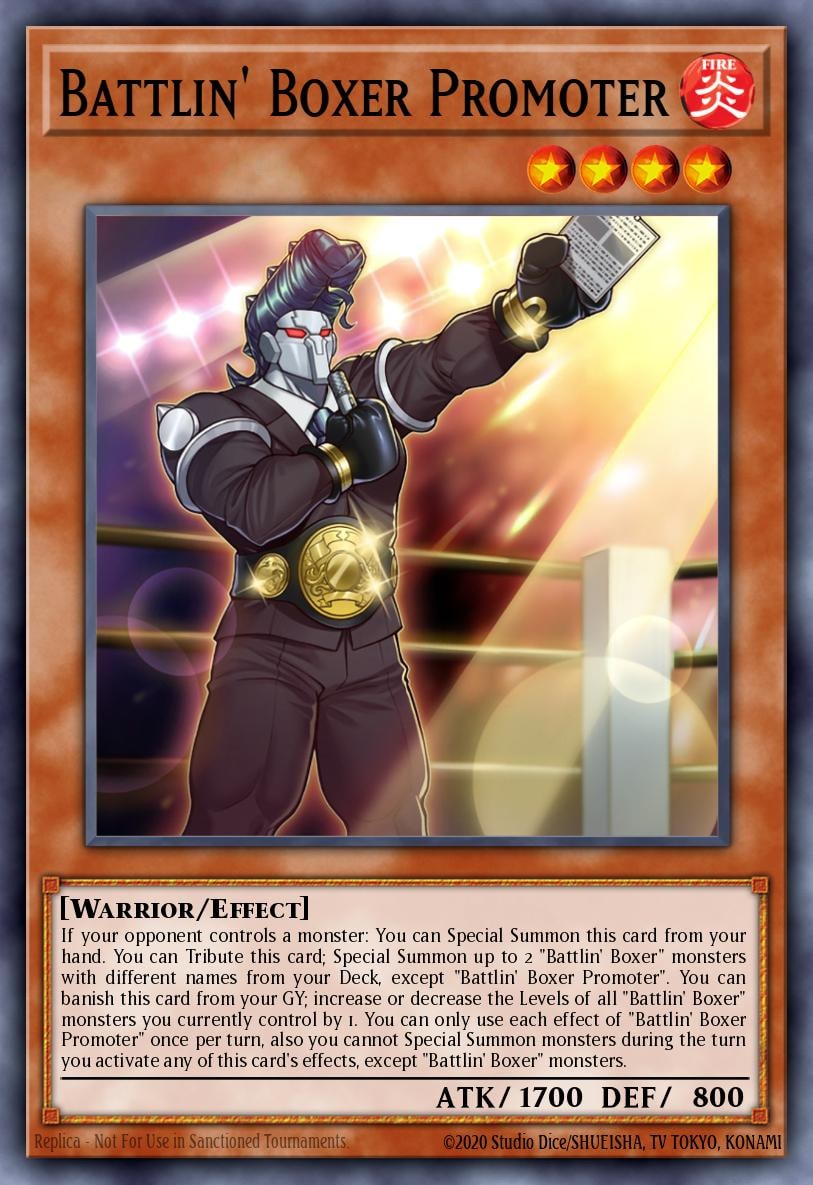 Battlin' Boxer Promoter, Legendary Duelists: Soulburning Volcano LD10-EN034
