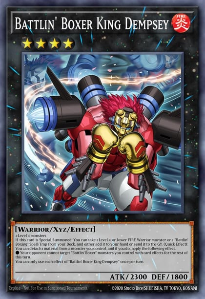 Battlin' Boxer King Dempsey, Legendary Duelists: Soulburning Volcano LD10-EN036
