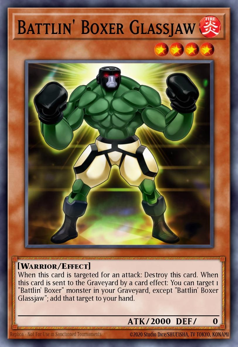 Battlin' Boxer Glassjaw, Legendary Duelists: Soulburning Volcano LD10-EN040