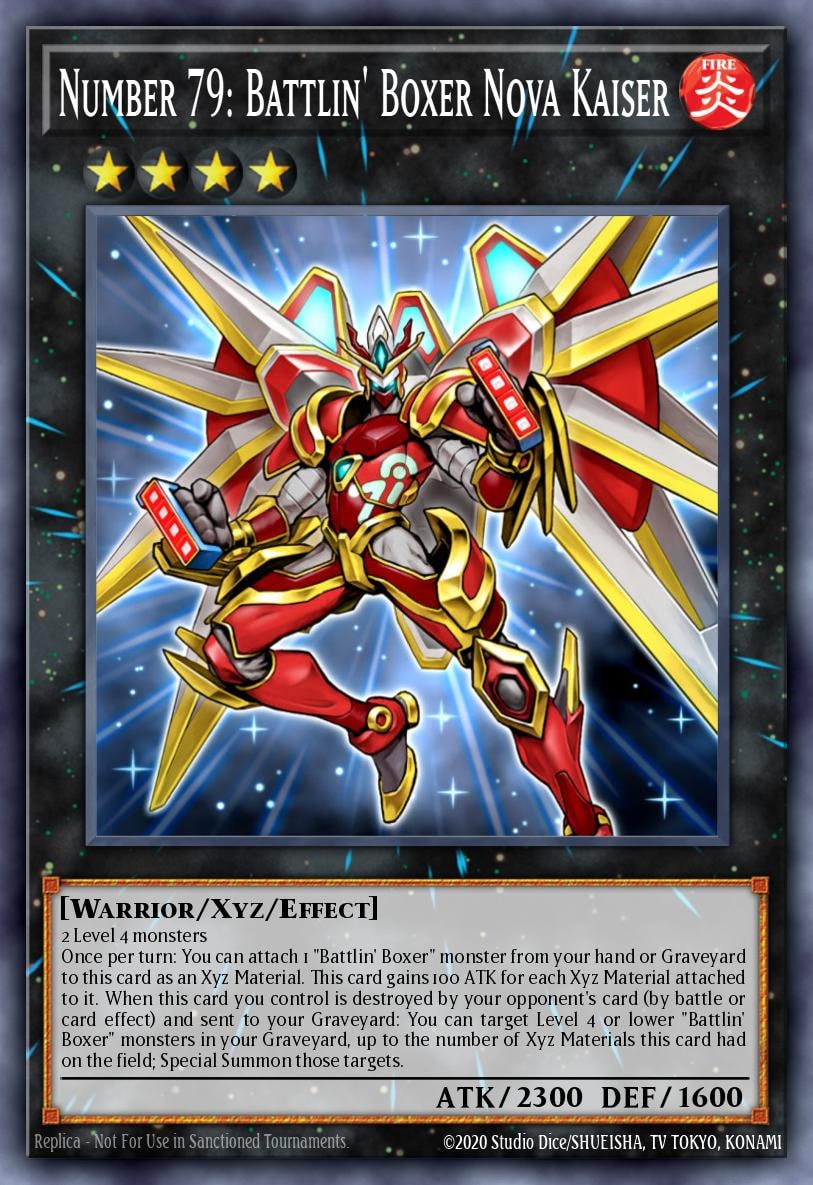Number 79: Battlin' Boxer Nova Kaiser, Legendary Duelists: Soulburning Volcano LD10-EN044
