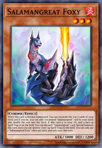 Salamangreat Foxy, Legendary Duelists: Soulburning Volcano LD10-EN046