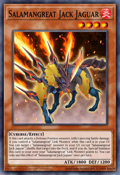 Salamangreat Jack Jaguar, Legendary Duelists: Soulburning Volcano LD10-EN047