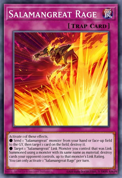 Salamangreat Rage, Legendary Duelists: Soulburning Volcano LD10-EN050