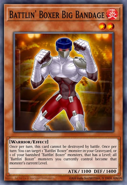 Battlin' Boxer Big Bandage, Legendary Duelists: Soulburning Volcano LD10-EN055