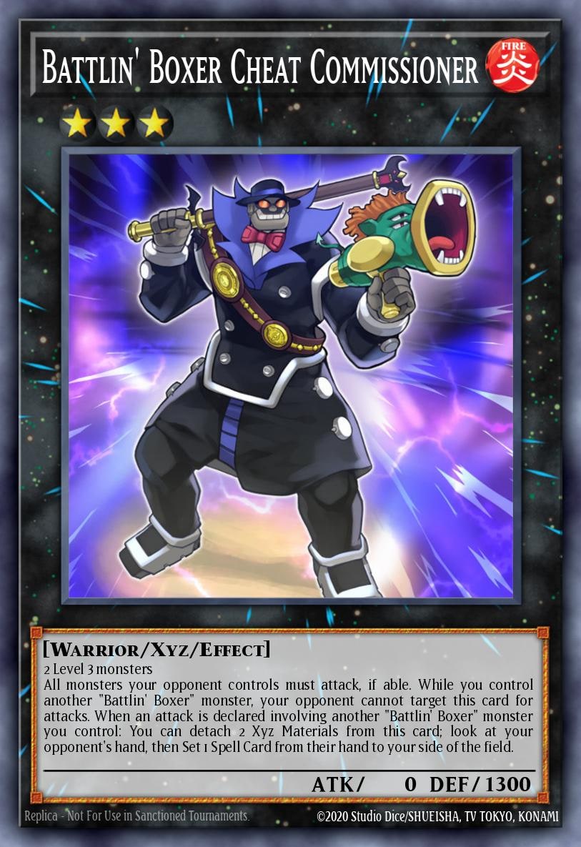 Battlin' Boxer Cheat Commissioner, Legendary Duelists: Soulburning Volcano LD10-EN058