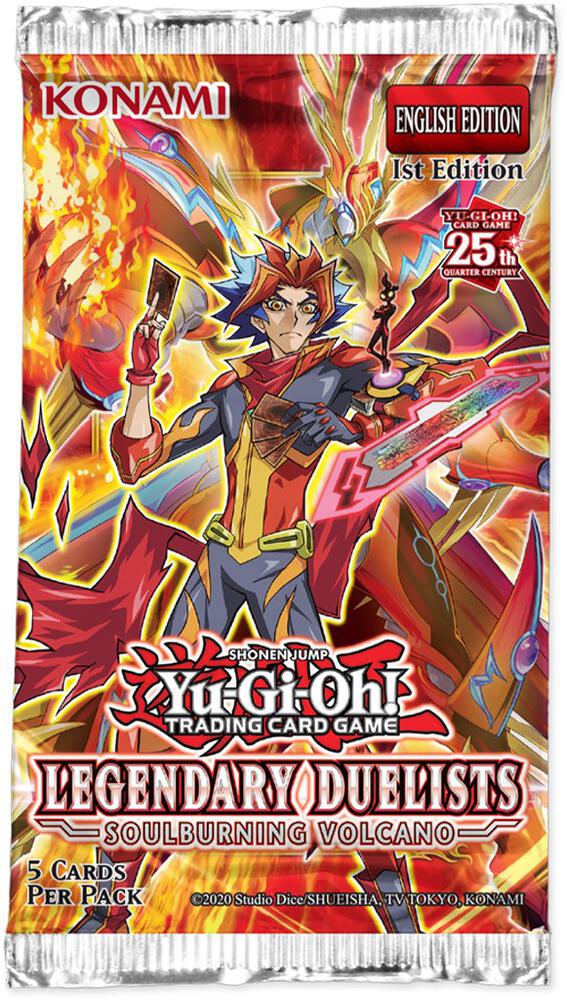 Legendary Duelists: Soulburning Volcano Booster Pack [1st Edition], Legendary Duelists: Soulburning Volcano P493306