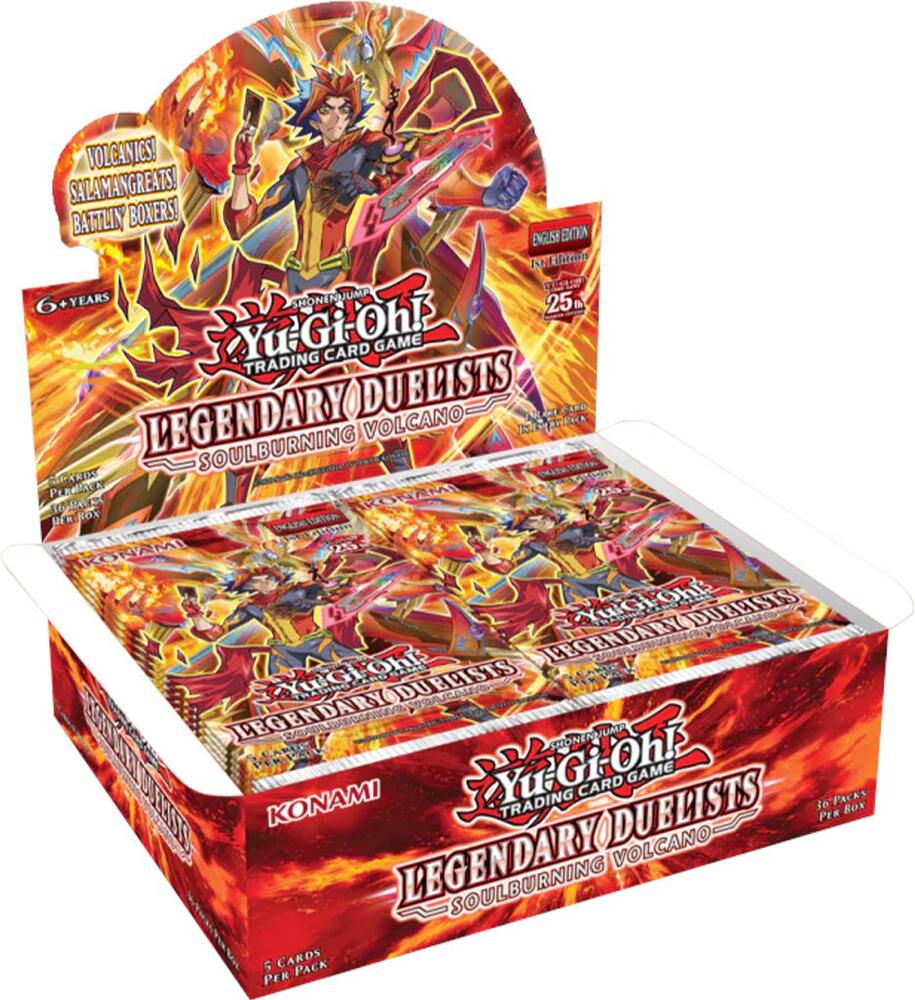 Legendary Duelists: Soulburning Volcano Booster Box [1st Edition], Legendary Duelists: Soulburning Volcano P493307