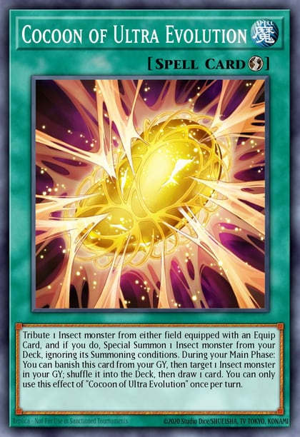 Cocoon of Ultra Evolution, Legendary Duelists: Ancient Millennium LED2-EN009