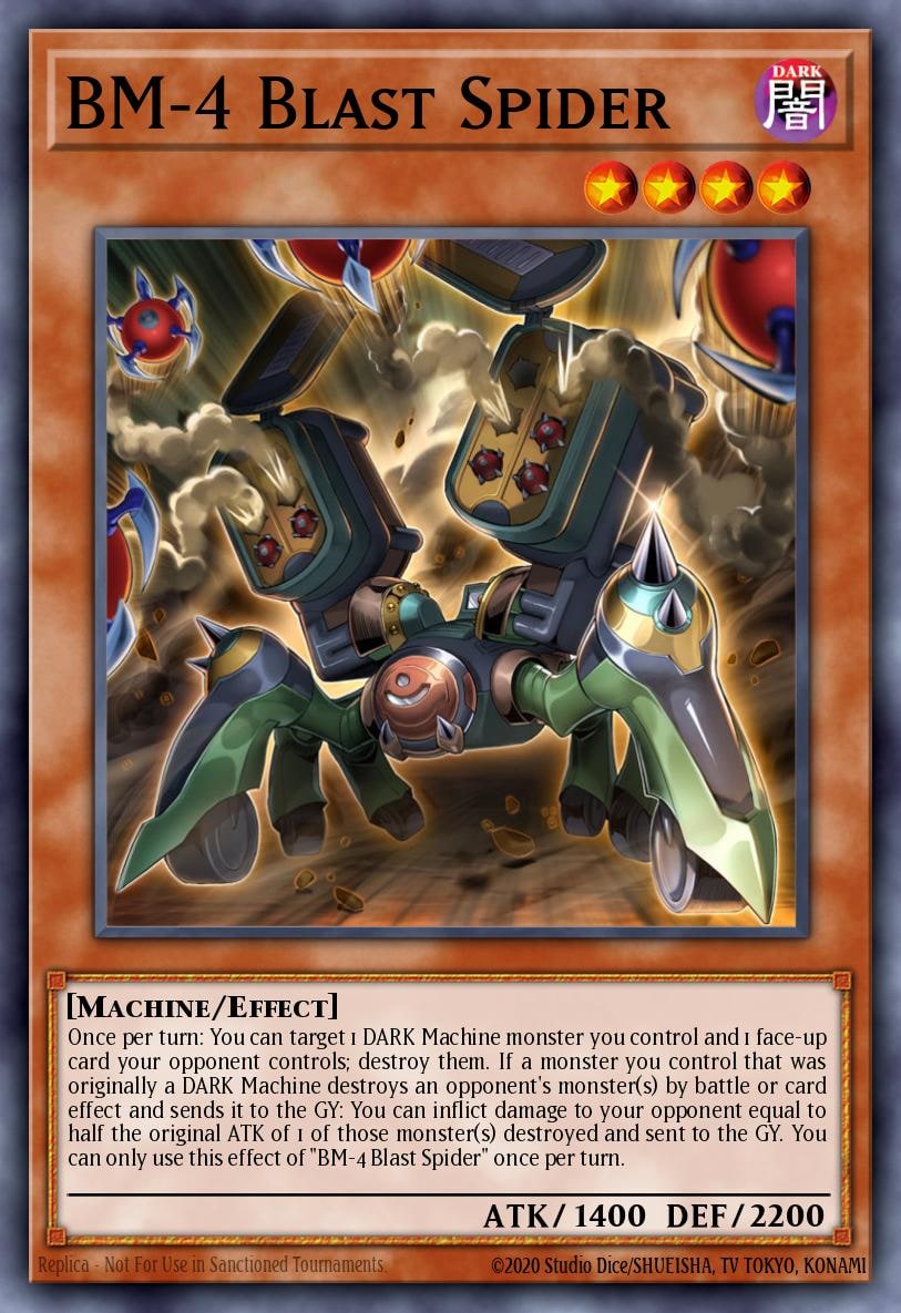 BM-4 Blast Spider, Legendary Duelists: Ancient Millennium LED2-EN014