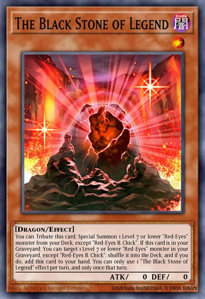 The Black Stone of Legend, Legendary Decks II LDK2-ENJ05