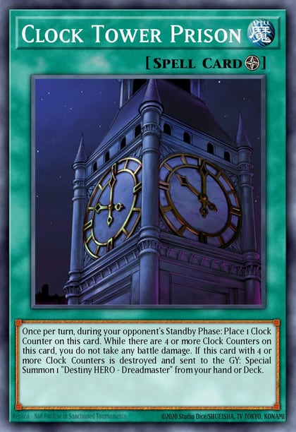 Clock Tower Prison, Legendary Hero Decks LEHD-ENA19