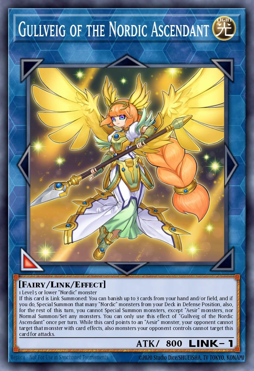 Gullveig of the Nordic Ascendant, Legendary Hero Decks LEHD-ENB00