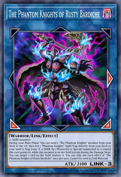 The Phantom Knights of Rusty Bardiche, Legendary Hero Decks LEHD-ENC00