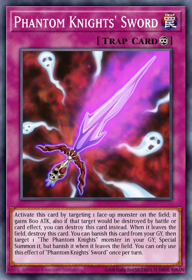 Phantom Knights' Sword, Legendary Hero Decks LEHD-ENC22