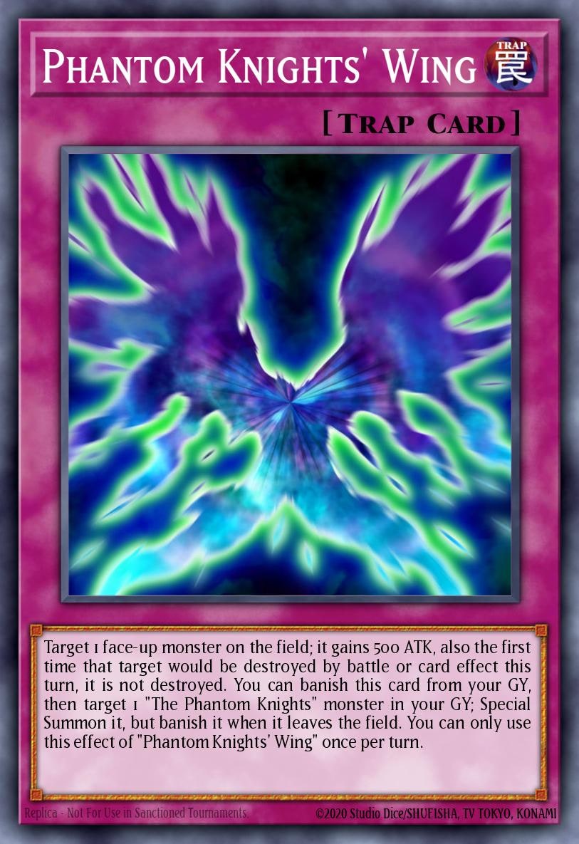 Phantom Knights' Wing, Legendary Hero Decks LEHD-ENC23