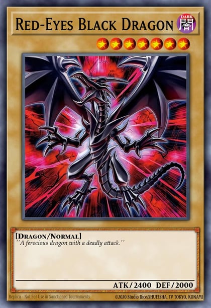 Red-Eyes Black Dragon (Green), Legendary Duelists: Season 1 LDS1-EN001