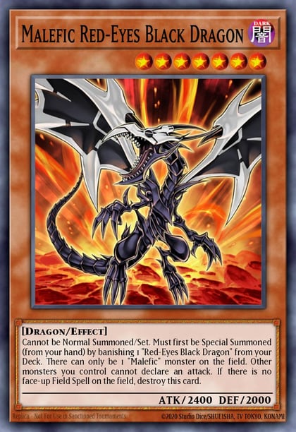 Malefic Red-Eyes Black Dragon, Legendary Duelists: Season 1 LDS1-EN006